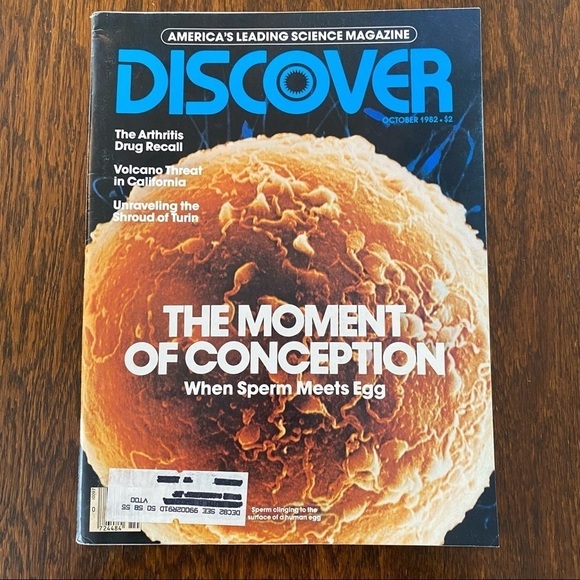 Vintage Discover The Newsmagazine of Science Lot of 3 Magazines Sex/Conception - Picture 2 of 16
